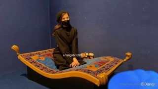 会所培训新人 新来的两个妹子带着口罩都遮挡不住颜值 镜头前试试活 逼嫩奶子美 让小哥轮草抽插浪荡呻吟